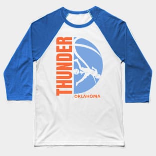 okc thunder basketball Baseball T-Shirt